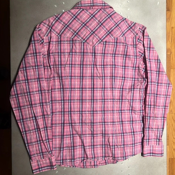 Panhandle  Rough Stock Western Snap Button Shrit - Picture 8 of 9